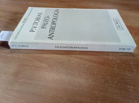 P.V. TOBIAS - PALEOANTROPOLOGIA - 1992 - JACA BOOK - 1ED. - antropologia (