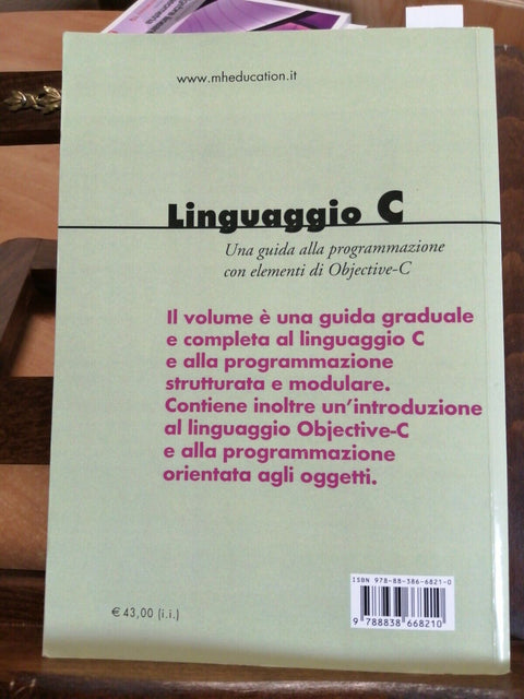 Linguaggio C - Bellini e Guidi - McGraw-Hill - quinta edizione- (6206)