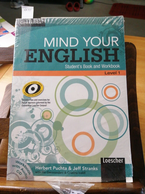 MIND YOUR ENGLISH - level 1 STUDENT'S + WORKBOOK + CD Loescher SIGILLATO!