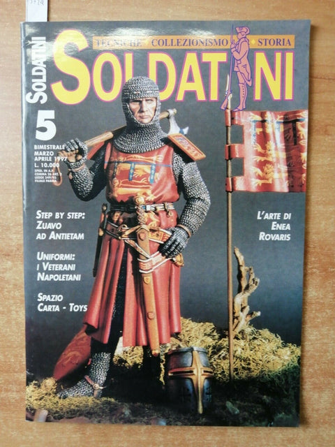 SOLDATINI - STORIA TECNICHE COLLEZIONISMO N 5 1997 ZUAVO UNIFORMI ROVARIS (