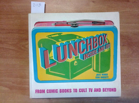 LUNCHBOX INSIDE AND OUT - MINGO BARRETT 2004 FROM COMIC BOOKS TO CULT TV (2