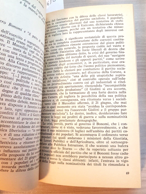 L'ITALIA DALLA DITTATURA ALLA DEMOCRAZIA 2 vol. CATALANO 1919/48 FELTRINELLI265