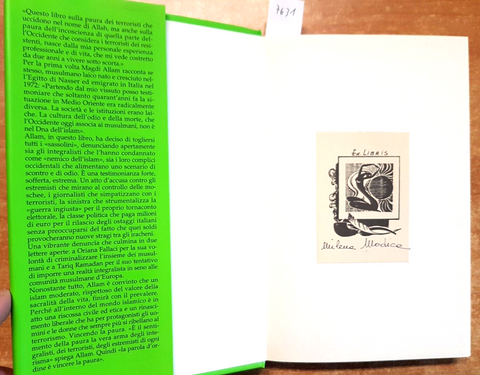 VINCERE LA PAURA contro il terrorismo islamico - Allam Magdi 2005 Mondadori