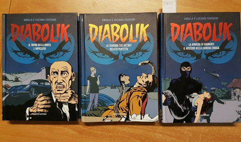 Lotto di 3 DIABOLIK GLI ANNI DEL TERRORE - MONDADORI prezzo super!!! (3741T