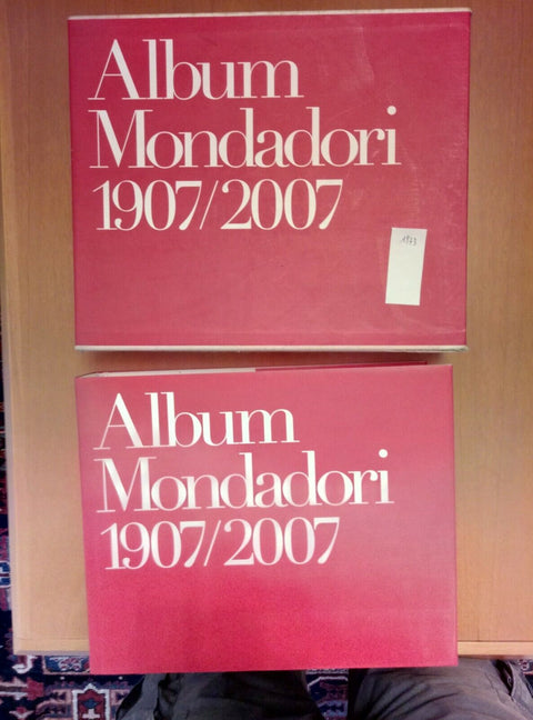 ALBUM MONDADORI 1907/2007 CON COFANETTO (1973) ILLUSTRATO OTTIMO PRIMA