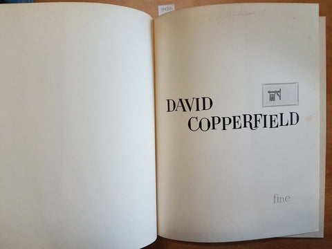 CHARLES DICKENS - DAVID COPPERFIELD - FABBRI - 1965 - ILLUSTRATO - (3933