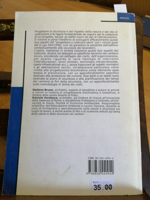 Bioedilizia e sicurezza nel cantiere - Bruno Verdesca - Il Sole 24 Ore - (4