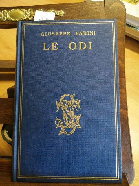 GIUSEPPE PARINI - LE ODI - BIBLIOTECA CARDUCCIANA III - SANSONI - 1957 - (5