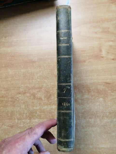 TEATRO UNIVERSALE 1840 annata completa 52 numeri RACCOLTA ENCICLOPEDICA (25