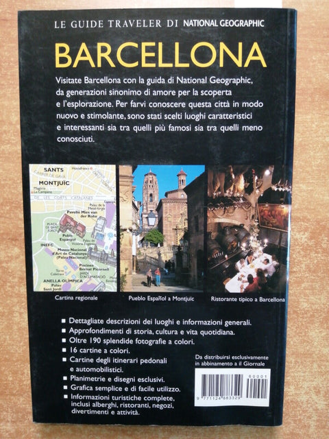 BARCELLONA le guide NATIONAL GEOGRAPHIC leggi all'interno perch conviene