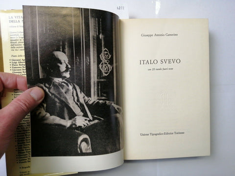 SVEVO ITALO biografia - Giuseppe Antonio Camerino 1981 UTET La vita sociale