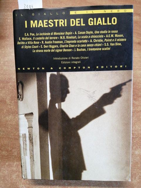 I MAESTRI DEL GIALLO 1995 NEWTON Poe Doyle Wallace Christie Van Dine Buchan