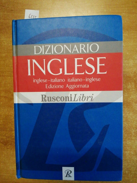 DIZIONARIO RUSCONI INGLESE-ITALIANO ITALIANO-INGLESE (6555) PREZZO SUP