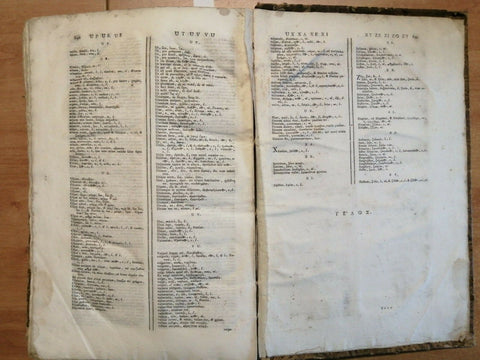 CORNELII SCHREVELII - LEXICON MANUALE GRAECO-LATINUM 1752 PATAVII MANFRE'(