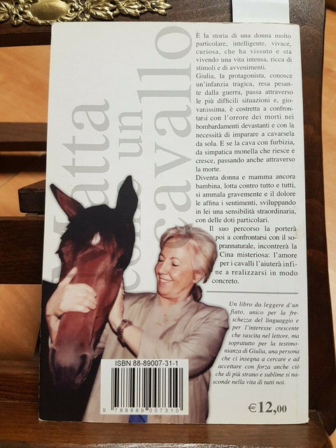 GIULIA GAMBARO autografato!!! MATTA COME UN CAVALLO 2005 KC EDIZIONI ippica