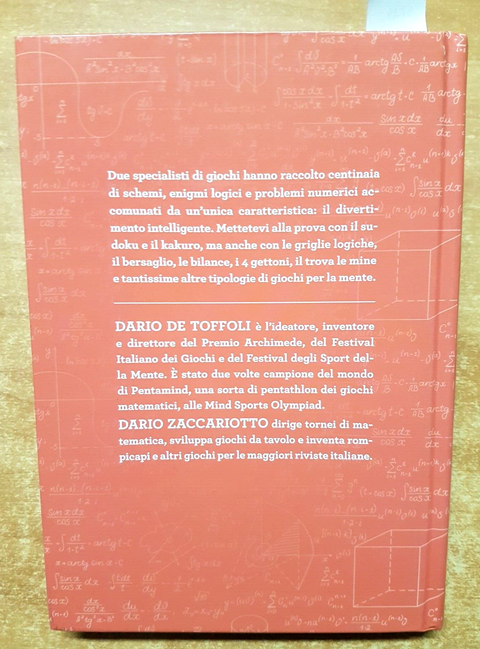 ESERCIZI PER TENERE IN FORMA LA MENTE vol. 1 - HACHETTE sfide matematiche (