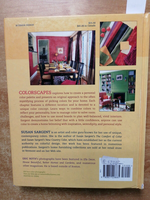 COLORSCAPES Inspiring palettes for the home - Susan Sargent 2006 Bulfinch (