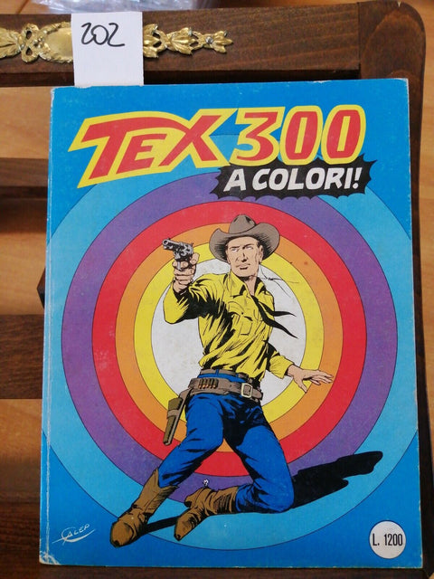 TEX 300 A COLORI - DAIM PRESS OTTOBRE 1985 - 1200 LIRE 1ED. BONELLI GALEP(