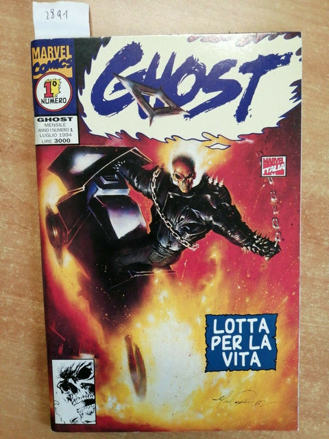 MARVEL COMICS - GHOST N 1 - LUGLIO 1994 - LOTTA PER LA VITA - (2841)