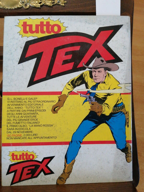 TEX 300 A COLORI - DAIM PRESS OTTOBRE 1985 - 1200 LIRE 1ED. BONELLI GALEP(