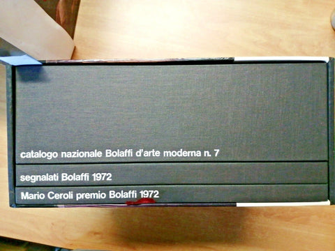 CATALOGO NAZIONALE BOLAFFI D'ARTE MODERNA N. 7 - COFANETTO + 3 VOLUMI (472