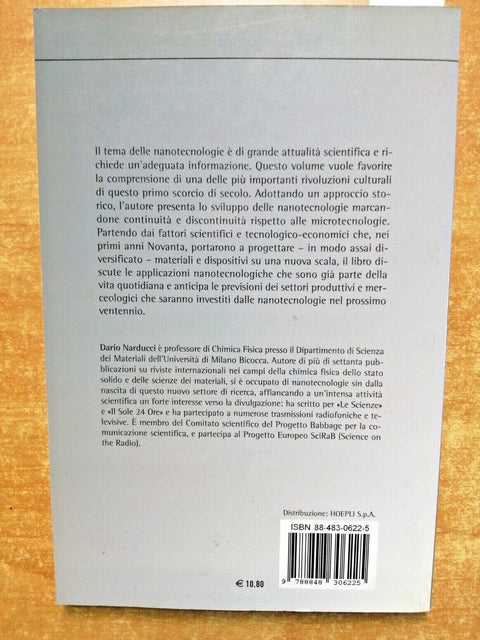 LE NANOTECNOLOGIE cosa sono - Dario Narducci 2005 ALPHA TEST - tecnologia (