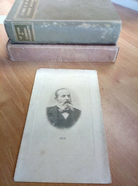 LE RIME DI LORENZO STECCHETTI 1905 ZANICHELLI CON COFANETTO (934)