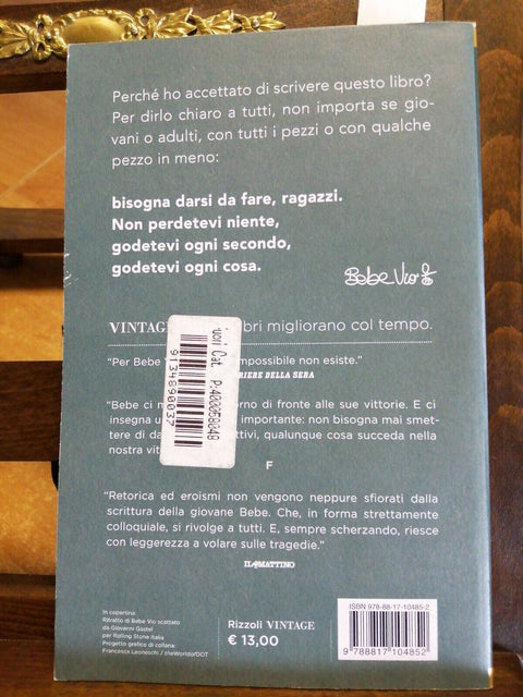 BEBE VIO - SE SEMBRA IMPOSSIBILE ALLORA SI PUO' FARE 2019 RIZZOLI VINTAGE