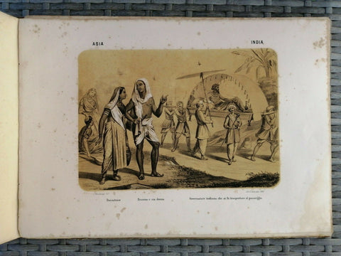 1866 IL MONDO IN EFFIGIE TIPI E COSTUMI DEI PRINCIPALI POPOLI - COLOMBO (27