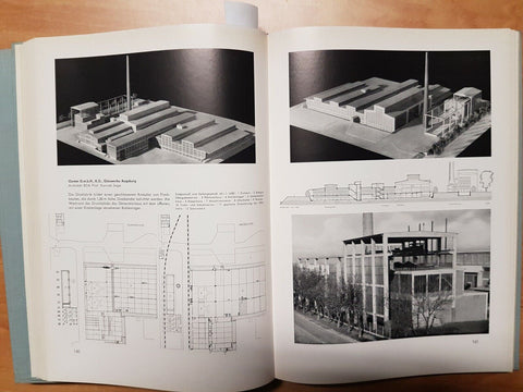 BAUTEN DER INDUSTRIE 2 VOLL.- WALTER HENN 1955 CALLWEY(2556) EDIFICI I