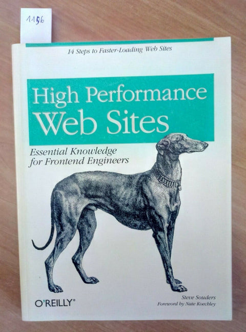 HIGH PERFORMANCE WEB SITES 2007 SOUDERS O'REILLY 1 ED. 14 STEPS TO FASTER