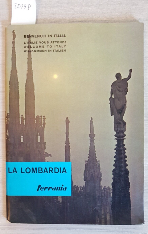 LA LOMBARDIA guida per il turista fotografo 1964 FERRANIA ita/eng/fra/ted(2