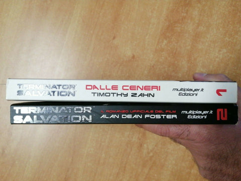 LOTTO 2 TERMINATOR SALVATION - VOL. 1 + 2 DALLE CENERI 2009(1631) MULT