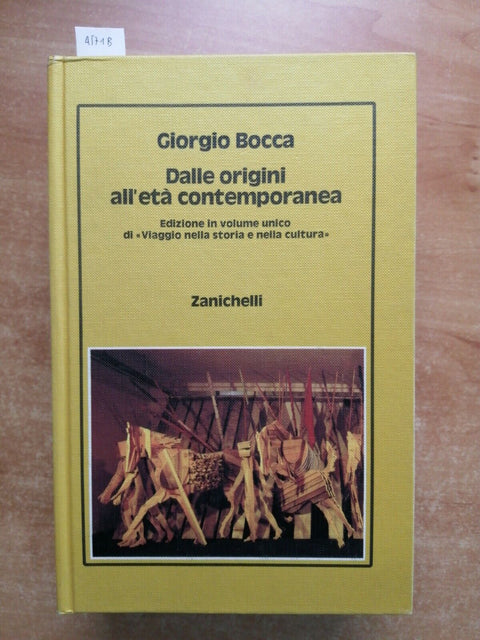 Dalle origini all'et contemporanea - Giorgio Bocca - 1980 - Zanichelli (4