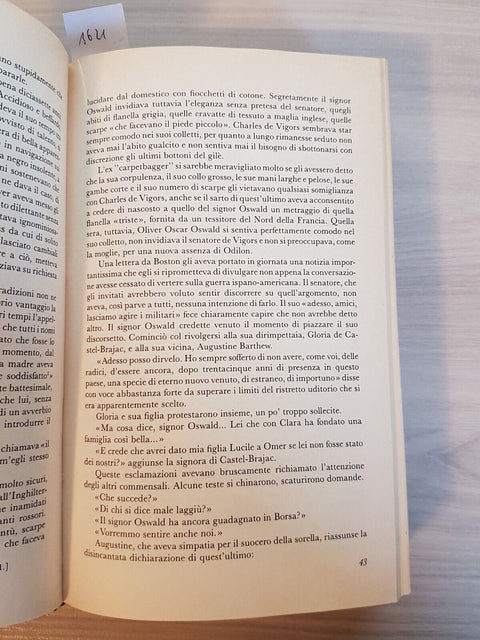 IL CAVALIERE DEL MISSISSIPPI - MAURICE DENUNZIERE - RIZZOLI 1982 rilegato (