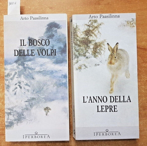 PAASILINNA 2 libri: L'ANNO DELLA LEPRE, IL BOSCO DELLE VOLPI - Iperborea (