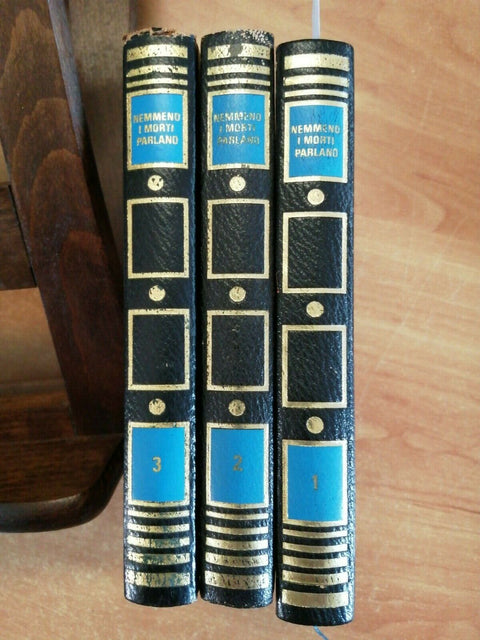 NEMMENO I MORTI PARLANO STORIA DELLA MAFIA - MAX POLO 1974 FERNI 3 VOL. (45