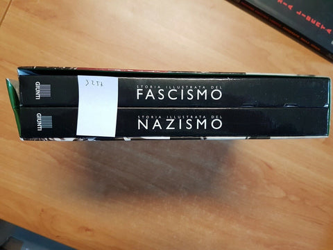 2 volumi: STORIA ILLUSTRATA DEL FASCISMO NAZISMO - GIUNTI 2002 COFANETTO (3