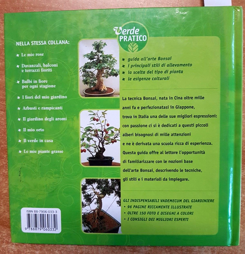 Meravigliosi bonsai - Gribaudo 2005 I manuali Verde Pratico SCHEDE TECNICHE