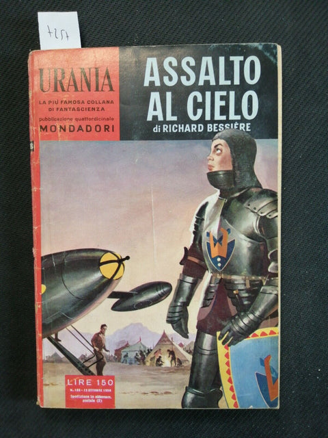 ASSALTO AL CIELO - RICHARD BESSIERE - Mondadori - 1958 - URANIA n 188 (725