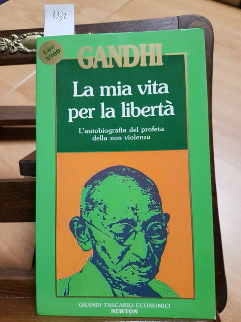 GANDHI - LA MIA VITA PER LA LIBERTA' - 1989 - NEWTON - (3332) - AUTOB