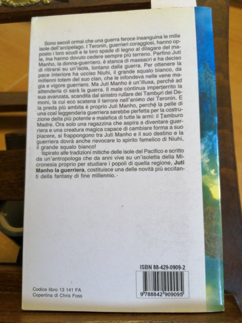 CAROL SEVERANCE - JUTI MANHO LA GUERRIERA 1996 FANTACOLLANA EDITRICE NORD(2