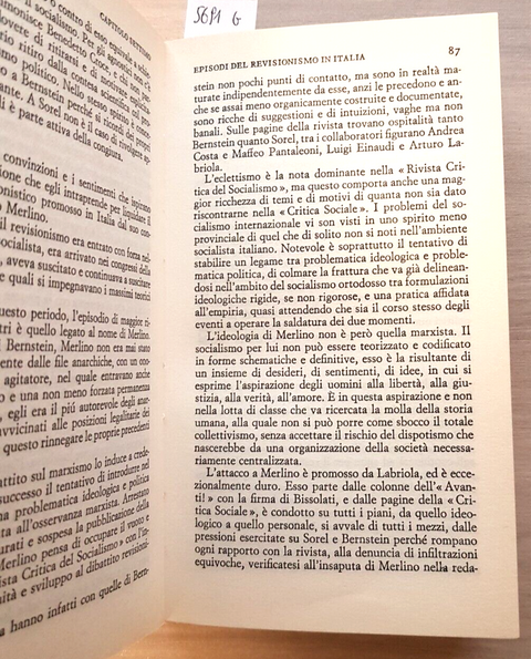 STORIA DEL SOCIALISMO ITALIANO (1892-1926) - Gaetano Arf - 1968 Einau