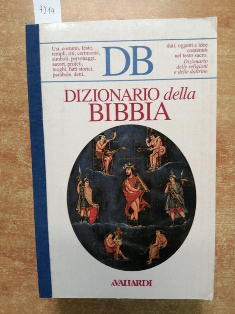 James L. Dow DIZIONARIO DELLA BIBBIA 1993 Vallardi/Garzanti 1ed. illustrato7314