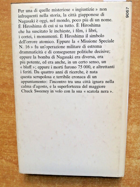 NAGASAKI LA BOMBA DIMENTICATA - Frank Chinnock 1970 MONDADORI 1ED.atomica(