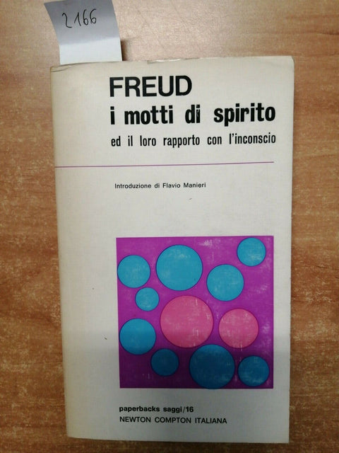 FREUD - I MOTTI DI SPIRITO E IL LORO RAPPORTO CON INCONSCIO - NEWTON 1971 (