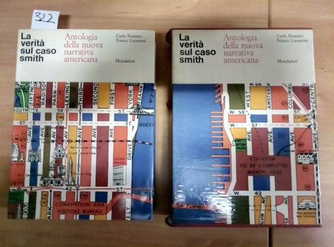 LA VERITA SUL CASO SMITH - NUOVA NARRATIVA AMERICANA 1963 FRUTTERO MONDADORI 322