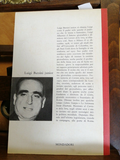 LUIGI BARZINI JR - MOSCA MOSCA - IL BOSCO 62 - MONDADORI - 1960 - 1ED. (38