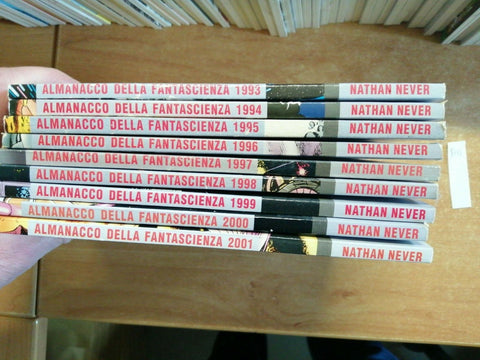 LOTTO 9 NATHAN NEVER ALMANACCO DELLA FANTASCIENZA SEQUENZA 1993/2001 BONELLI5773