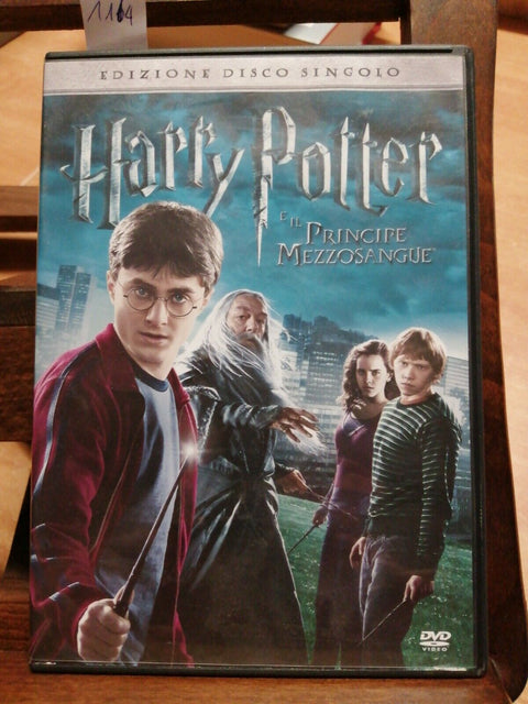 HARRY POTTER E IL PRINCIPE MEZZOSANGUE - DVD + PUBBLICITA' - WARNER BROS (